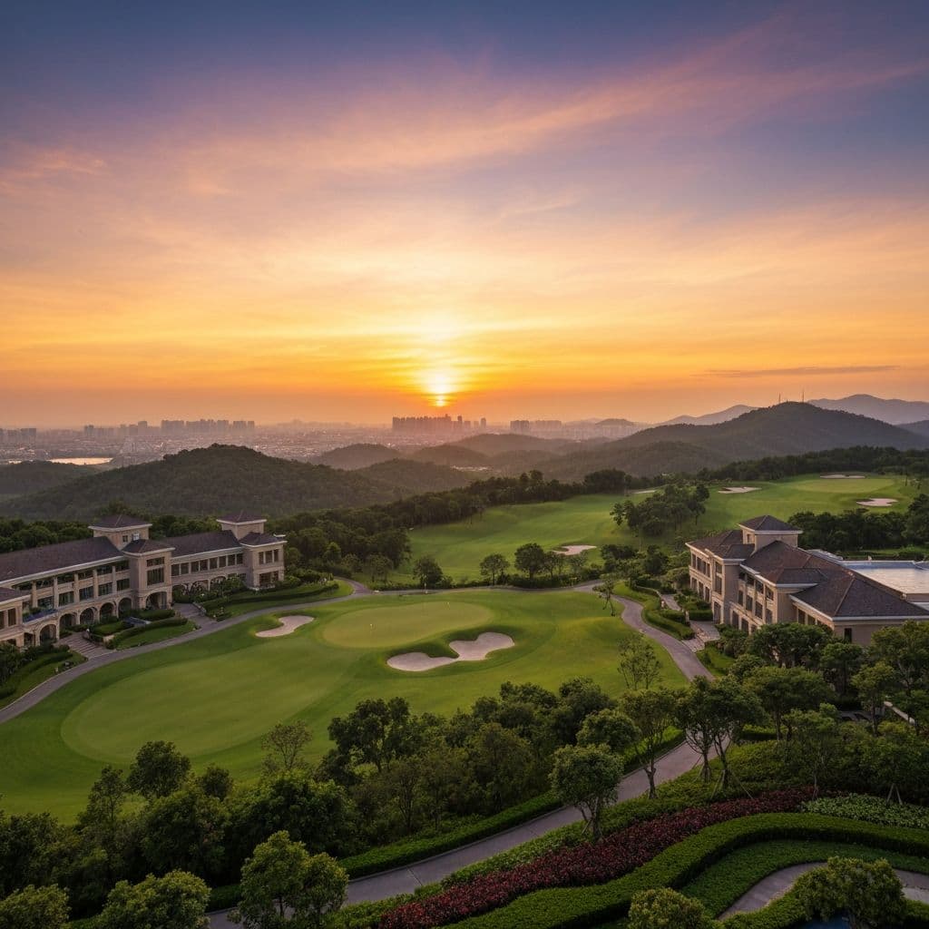 粉嶺高爾夫球場全景實景 - 128mPD 日景